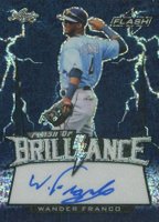 2018 Leaf Flash Flash of Brilliance Autographs #WF1 Wander Franco Baseball Card