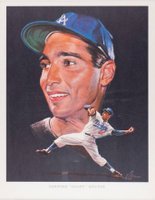 1962 Union Oil Dodgers Premium Pictures # Sandy Koufax Baseball Card