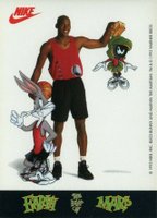 1993 Nike/Warner Jordan # Palming Martian by Helmet Crest Basketball Card