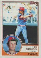 1983 Topps #197 Jim Eisenreich Baseball Card