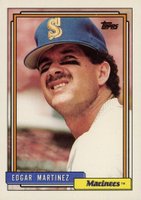 1992 Topps #553 Edgar Martinez Baseball Card