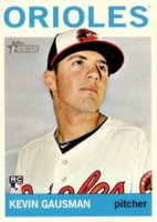 2013 Topps Heritage  #H600 Kevin Gausman Baseball Card