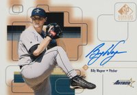 1999 SP Signature Autographs #BWa Billy Wagner Baseball Card