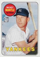 2021 Topps X Mickey Mantle Collection #41 Mickey Mantle Baseball Card