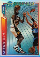 1996 Topps Mystery Finest  #M8 Shawn Kemp Super Team NBA Finals Basketball Card