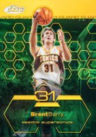 2002 Finest #70 Brent Barry Gold Refractor Basketball Card