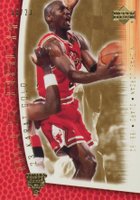 2001 Upper Deck MJ's Back #MJ-26 Michael Jordan 23 Karat Gold Basketball Card