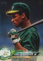 2018 Topps #431 Rickey Henderson Baseball Card