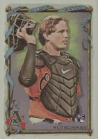 2023 Topps Allen & Ginter #353 Adley Rutschman Silver Portrait Hot Box Baseball Card
