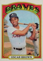1972 Topps #516 Oscar Brown Baseball Card