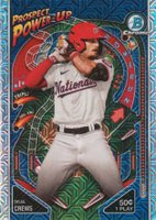 2024 Bowman Mega Box Chrome Prospect Power-Up #PP10 Dylan Crews Baseball Card