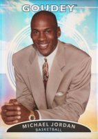 2022 Goodwin Champions Goudey Platinum #GP1 Michael Jordan Sky Basketball Card