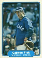 1982 Fleer #343 Carlton Fisk Baseball Card