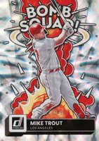 2022 Panini Donruss Bomb Squad #BS8 Mike Trout Silver Baseball Card