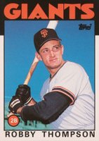 1986 Topps Traded #113T Robby Thompson Baseball Card