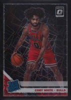 2019 Panini Donruss Optic #180 Coby White Black Velocity Basketball Card