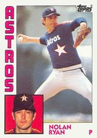 1984 Topps #470 Nolan Ryan Baseball Card
