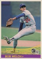 1984 Donruss #153 Bob Welch Baseball Card