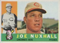 1960 Topps #282 Joe Nuxhall Baseball Card