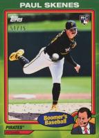 2024 Topps X Chris Berman: Boomer's Baseball #12 Paul Skenes Green Baseball Card