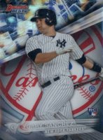 2016 Bowman's Best  #3 Gary Sanchez Refractor Baseball Card