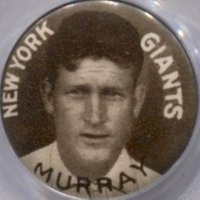 1910 Sweet Caporal Pins # Red Murray Large Letters Baseball Card