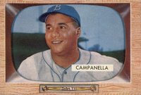 1955 Bowman #22 Roy Campanella Baseball Card