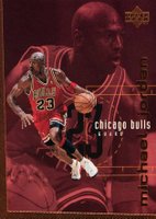 1998 Upper Deck #310 Michael Jordan Checklist-Bronze Basketball Card