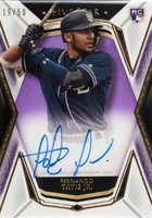 2019 Topps Five Star Autographs #FSAFTJ Fernando Tatis Jr. Purple Baseball Card
