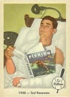 1959 Fleer Ted Williams #41 1950- Ted Recovers Baseball Card