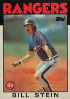 1986 Topps Tiffany #371 Bill Stein Baseball Card