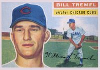1956 Topps #96 Bill Tremel White Back Baseball Card