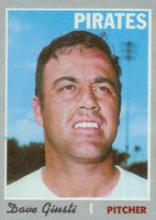 1970 Topps #372 Dave Giusti Baseball Card