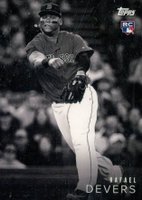 2018 Topps on Demand Black & White #22 Rafael Devers Baseball Card