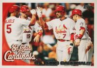 2010 Topps #232 St. Louis Cardinals Baseball Card