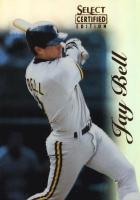 1996 Select Certified #9 Jay Bell Mirror Blue Baseball Card