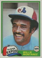 1981 Topps #559 Willie Montanez Baseball Card