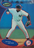 2003 Bowman's Best #BBDJ Derek Jeter Red Baseball Card