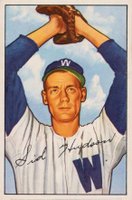 1952 Bowman #123 Sid Hudson Baseball Card