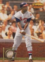 1994 Ted Williams Co. the 500 Club #5C1 Hank Aaron Baseball Card