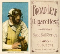 1909 White Borders Broadleaf 460 #255 Red Kleinow Boston Baseball Card