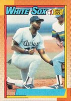 1990 Topps #414 Frank Thomas No Name on Front Baseball Card