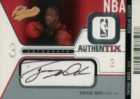 2003 Fleer Authentix Autograph #AA-DW Dwyane Wade Basketball Card