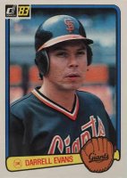 1983 Donruss #251 Darrell Evans Baseball Card