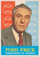 1959 Topps #1 Ford Frick Baseball Card