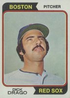 1974 Topps #113 Dick Drago Baseball Card