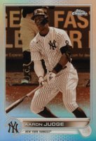 2022 Topps Chrome #99 Aaron Judge Sepia Refractor Baseball Card