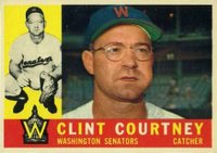 1960 Topps #344 Clint Courtney Baseball Card