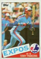 1985 Topps #578 Terry Francona Baseball Card