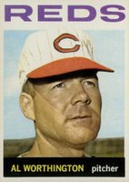 1964 Topps #144 Al Worthington Baseball Card